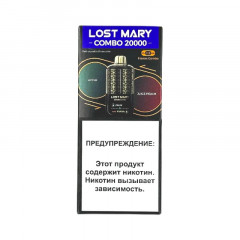 Lost Mary Combo 20000 - Яблоко персиковый сок 2%